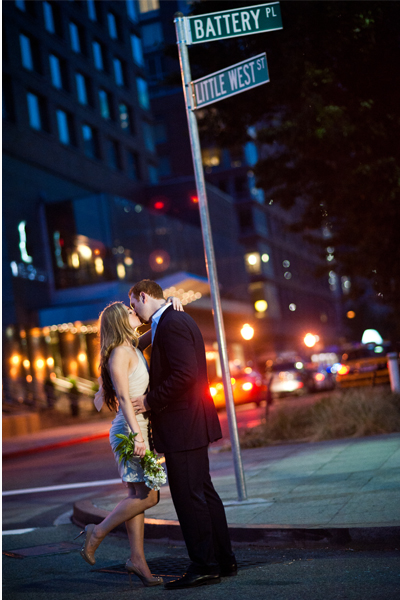 Battery Park Engagement Session
