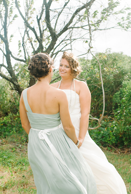 North Fork Beach Wedding